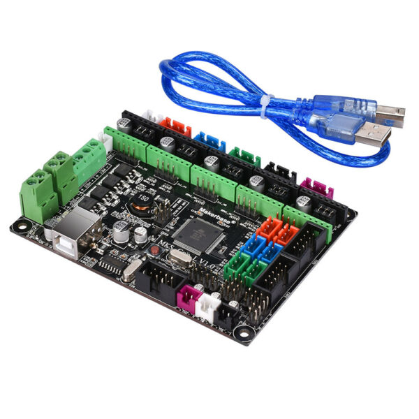 MKS GEN-L V1.0 Integrated Controller Mainboard + 5pcs DRV8825 Stepper Motor Driver Kit Compatible Ramps1.4 1.6/Mega2560 R3 For 3D Printer