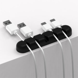 ORICO CBS5 Cable Winder Earphone Cable Organizer Wire Storage Silicon Cable Holder Clips For MP3 MP4 Mouse Earphone