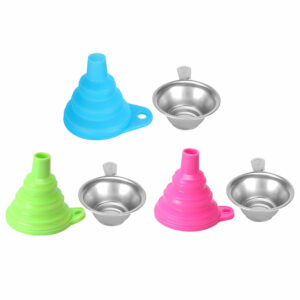 SIMAX3D® Silicone Funnel + Metal Filter Kit For UV Sensitive Resin Liquid SLA Light Curing 3D Printer