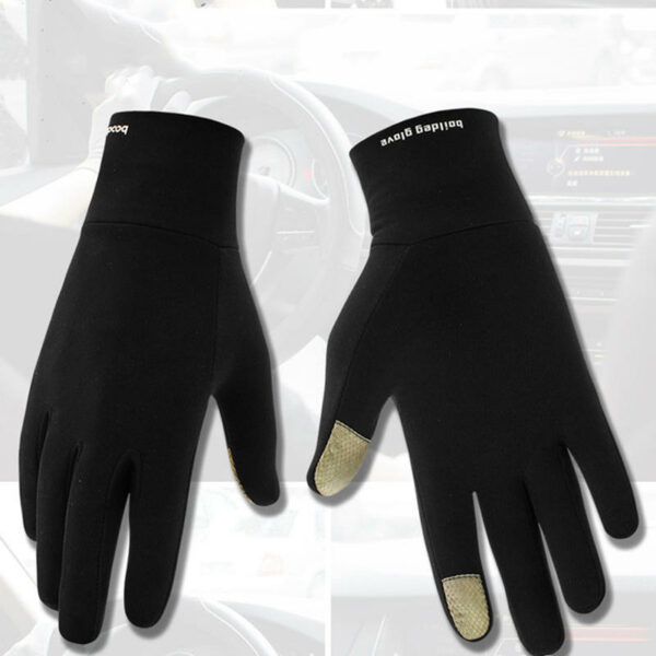 Screen Touch Gloves Elastic Lycra Warm Anti-slip Anti-sweat Electronic Sports Outdoor Motorcycle Bicycle Riding Games Touch-screen Glove