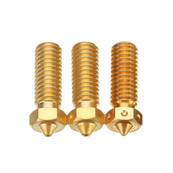 Upgraded 0.4mm/0.6mm/0.8mm Brass Volcano Nozzle for 1.75mm Filament