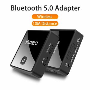 bluetooth V5.0 Audio Transmitter Receiver 3.5mm Aux Optical Wireless Audio Adapter For TV PC Speaker Home Sound Stereo