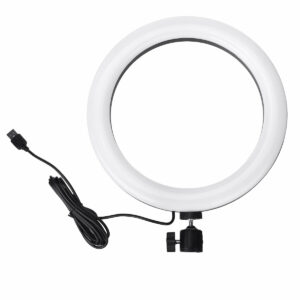 10.3 inch RGBW Full Color LED Ring Light Mackup Fill Light for Photography Selfie Vlog Youtube Live Broadcast Mobile Phone Camera Photo 200 LED Lamp Beads