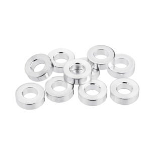 10Pcs 3mm Aluminum Column Flat Gasket Sleeve for 3D Printer