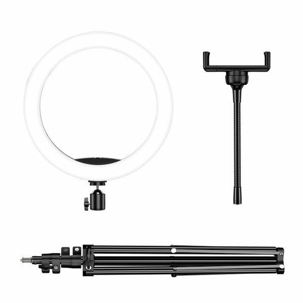 20/26/33cm RGBW LED Ring Light with 170cm Tripod Fill Light Dimmable Large Ring Light with Filters Tripod Stand for Youtube TikTok Live Broadcast