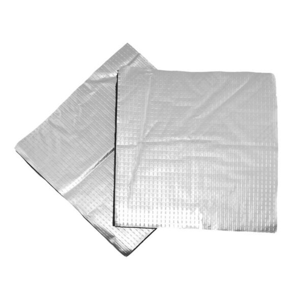 220*220*10mm Black Foil Self-adhesive Heat Insulation Cotton with Black Glue For 3D Printer Heated Bed