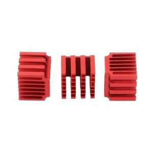 3PCS/lot Aluminum Heatsink Cooling Block Heatsink With Back Glue For 3D Printer