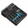 4 Channel Audio Mixer bluetooth USB Mixing Console Professional Stage Power Amplifier