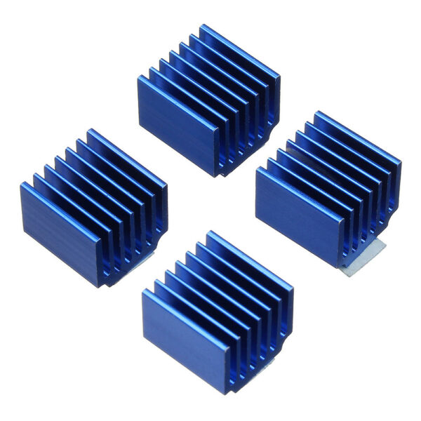 4PCS 14*13*20mm Cooling Heatsink With Back Glue For TMC2100/2130/2208 Stepper Motor Driver 3D Printer Part