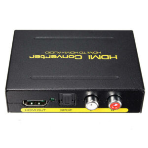 5.1CH 1080P HD to HD SPDIF RCA L/R Audio Splitter Extractor Converter