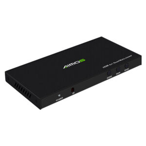 AIMOS AM-8401 HD 4x1 Multi-screen Splitter Video Switcher for PC PS4 PS3 Xbox