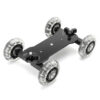 Desktop Camcorder DSLR Camera Video Wheels Rail Rolling Track Slider Dolly Car