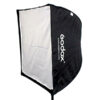 Godox 50 x 70cm Portable Reflector Umbrella Studio Softbox for Speedlight Flashlight