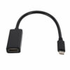 Grwibeou USB-C to HDMI Adapter USB 3.1 Type C Male to HDMI Female Converter Adapter for MacBook 2016/Huawei Matebook