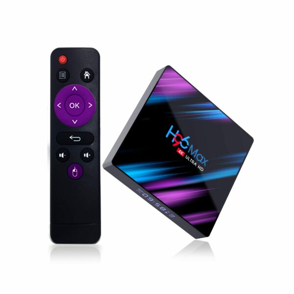 H96 MAX RK3318 2GB RAM 16GB ROM 5G WIFI bluetooth 4.0 Android 10.0 4K VP9 H.265 TV Box Support Youtube 4K