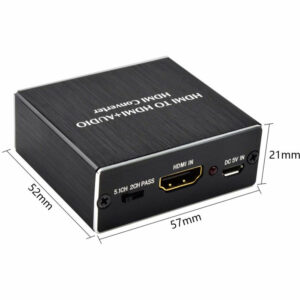 HDMI Audio Splitter HDMI To HDMI AUDIO SPDIF Converter 4K 3.5mm Analog Audio Output Switcher