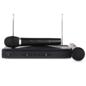 Karaoke Wireless Microphone System KTV Dual Handheld Mic Cordless Receiver