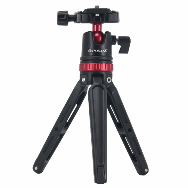 PULUZ PU3536 Pocket Mini Adjustable Metal Desktop Tripod Mount with 360 Degree Ball Head for DSLR & Digital Cameras