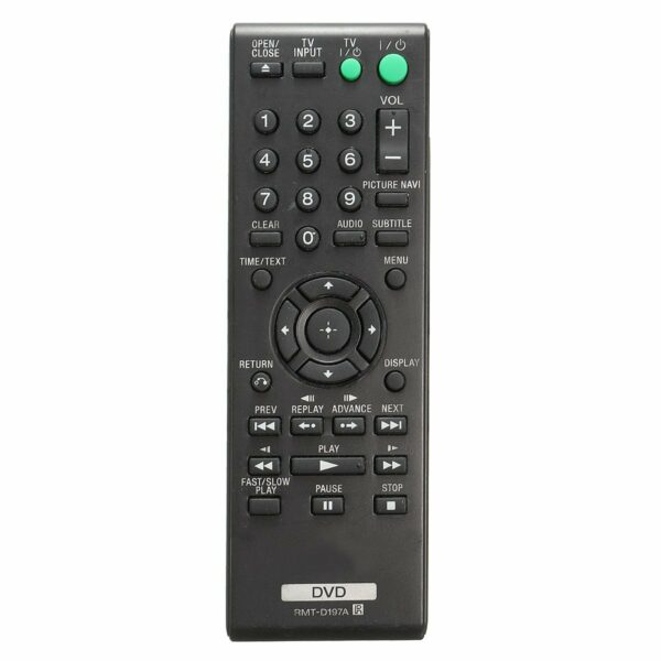 Remote Control for SONY RMT-D197A DVD DVP-SR210 DVP-SR210P DVP-SR510 DVP-SR510H