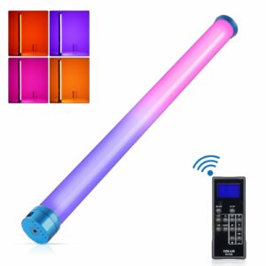 SOKANI X25 TP25RGB Video Light Portable RGB Handheld Tube Light CTT Photography Lighting Wireless Remote Control Tube Stick