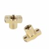 TronHoo Brass T8 Lead Screw Nut Double-cut Edge H-flange Nut T-shaped Brass Nut