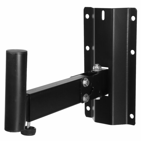 Universal Heavy Duty Steel 180 Degrees Swivel Adjustable Speaker Wall Bracket for Wall Hanging Home Theatre System