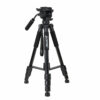 ZOMEI Q310 Professional Aluminum Alloy Camera Video Tripod 4-Section Extendable Tripod Monopod for DSLR ILDC Cameras Load 10kg