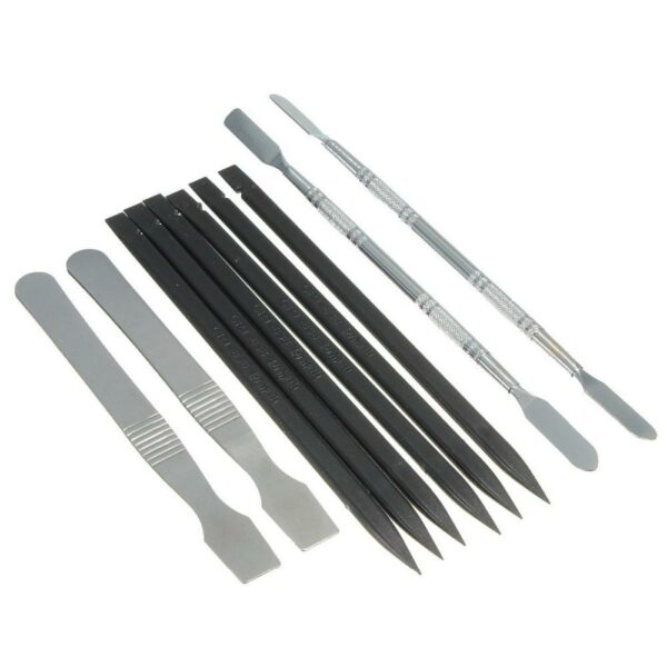 10 in 1 Opening Repair Tools Set Metal Pry Spudger for CellPhone iPad Tablets