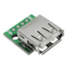 20pcs USB 2.0 Female Head Socket To DIP 2.54mm Pin 4P Adapter Board