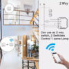 220-240V Tuya Smart Life ZB Two-way Switch Smart Home Modification Module Work with Google Alexa