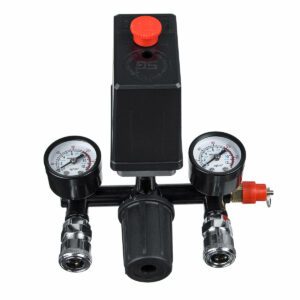 220V/380V Air Compressor Pressure Switch Air Valve Manifold Compressor Control Regulator Gauges