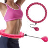 Adjustable Sport Waist Exercise Detachable Hoops