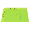 34x23cm Heat Resistant Silicone Pad Desk Mat Maintenance Platform Heat Insulation BGA Soldering Repair Station - Green