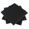 4 Pcs Soundproofing Acoustic Foam Sound Treatment Absorption Wedge Tiles Studio Room