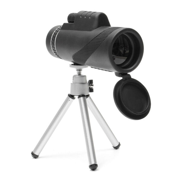 40X Optical Monocular Telescope HD Zoom Camera Clip Lens Tripod for Mobile Phone Travel