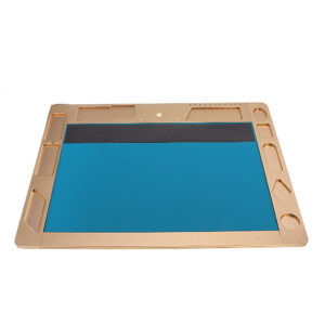 43cmx33.5cm Microscope Base Platform Mat High Heat Insulation Maintenance Soldering Phone Repair BGA Pad