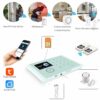 ANGUS CS118 Tuya WIFI Home Security Alarm System App Control Compatible with Alexa Wireless Burglar Alarm