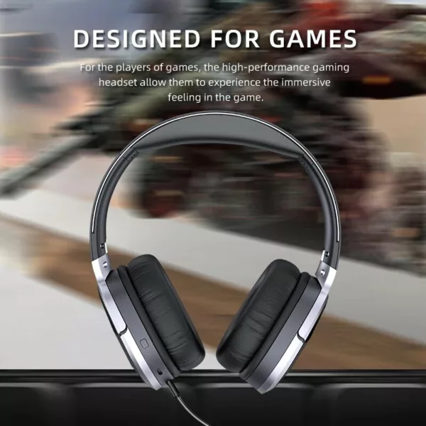 AWEI A799BL Gaming Headset Wireless bluetooth Headphones Stereo Foldable Noise Reduction Light Headset Headphone with Mic