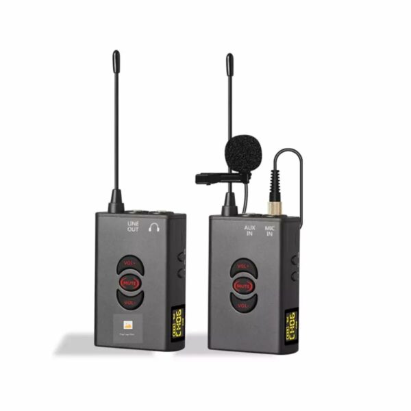 BAOBAOMI TF-105 Professional UHF Wireless Frquency Lavalier Microphone for Audio Vlog Recording Intervierw Teaching