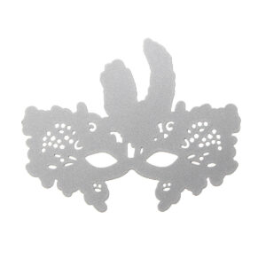 Carnival Mask Pattern Scrapbook DIY Album Card Paper Craft Maker Metal Dies Cutting Stencils 8.8x7cm