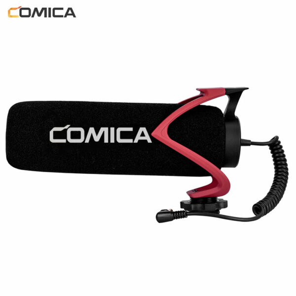 Comica CVM-V30 LITE Video Microphone Super-Cardioid Condenser Camera Mic for Nikon for Canon for Sony for iPhone Huawei Mobile Phone