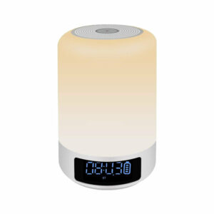 D58 Smart Mini Light Lamp Screen Display Clock Alarm Clock Colorful Light Wireless bluetooth Speaker