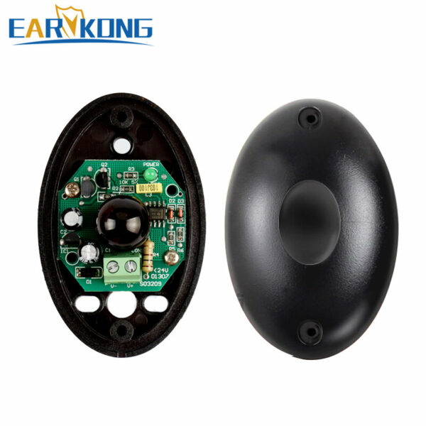 EARYKONG Outdoor Wired Active Photoelectric Single Beam Infrared Sensor Barrier Detector for Gate Door Window