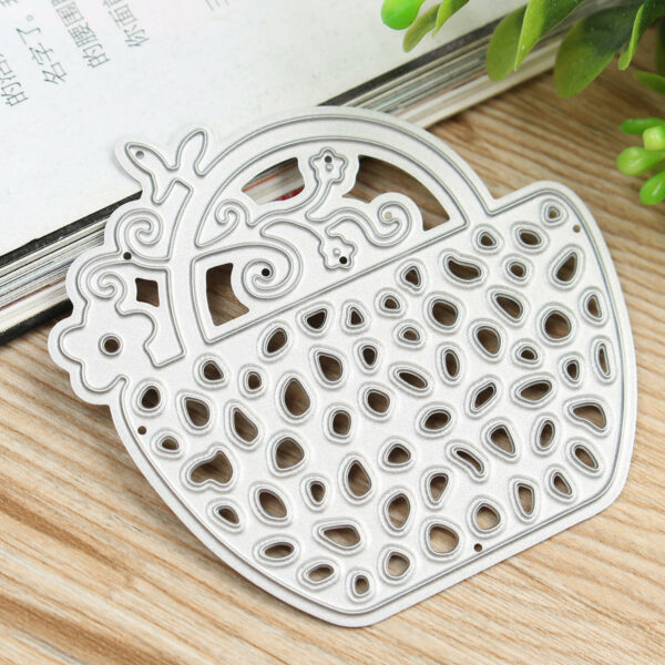 Flower Basket Metal DIY Cutting Dies Stencil Scrapbook Album Paper Card Embossing Craft Gift