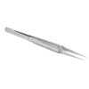 Grey Straight Head Titanium Alloy Tweezers Professional Maintenance Tools 0.15mm Edge Precision Fingerprint Tweezers Apple Main Board Copper Wire