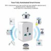 Hot Universal Smart Home Power Socket Plug Basic Wireless WiFi APP Remote Control Timer Switch Powercube US EU UK AU Adapter