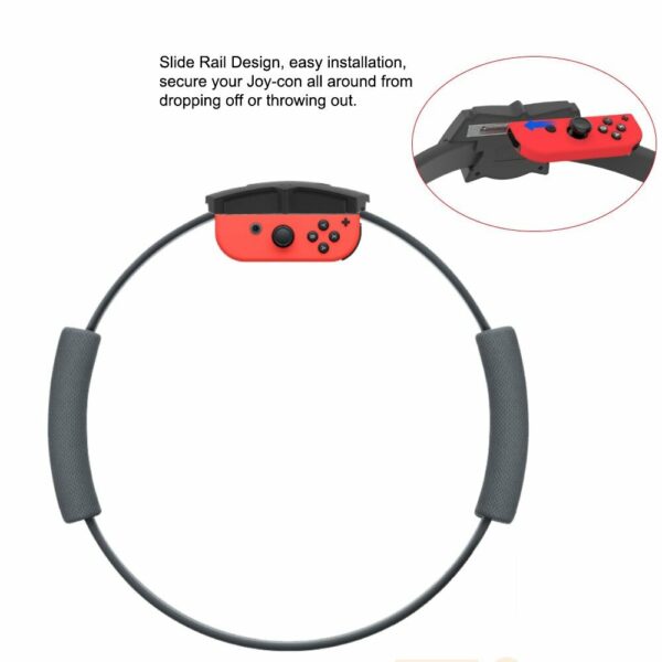 JYS-NS188 Switch Ringfit Big Adventure Adjustable Elastic Leg Strap Sport Band Ring-Con Grips Leg Joy-Con for Nintendo Switch NS