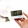 LED Digital Display Alarm Clock Kitchen Baking Timing Reminder Timer with Calendar For Home Office Travel