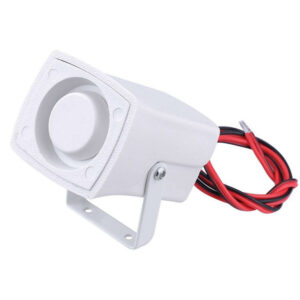 Mini Horn Alarm Siren 105db Sound Alarm DC 12V Wired Indoor Siren for Home House Alarm System