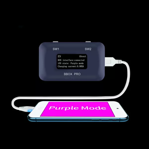 Mobile Phone Motherboard Free Hard Disk Programmer One-key Purple Screen DFU Mode C3 Small Black Data Read and Write